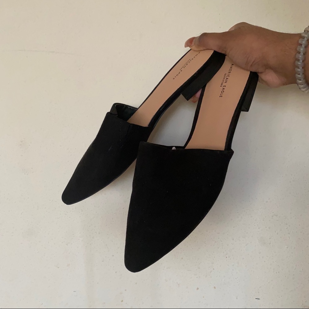 BLACK AMERICAN EAGLE MULES